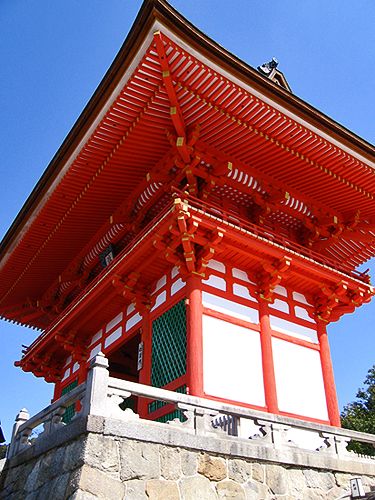 Kiyomizu Tempel in Kyoto, Japan