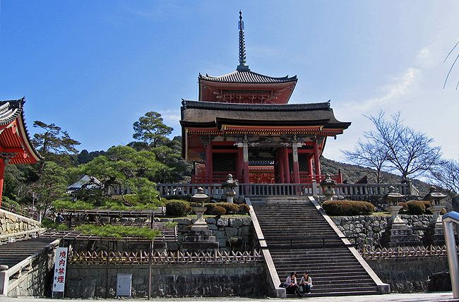 Kiyomizu Tempel in Kyoto, Japan